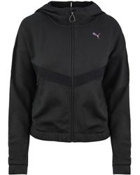 PUMA - Zip Up Hoodie Cotton - Lyst