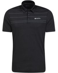 Mountain Warehouse - Weg Isocool Poloshirt (zwart) - Lyst