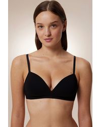 Penti - Cotton Jersey Bralette With Adjustable Straps - Lyst