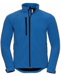 Russell - Water Resistant & Windproof Softshell Jacket (Azure) - Lyst