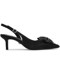 Carvela Kurt Geiger - Heels Combination Fabric Regal Bow - Lyst