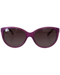 Dolce & Gabbana - Stylish Round Acetate Frame Sunglasses With Lens - Lyst