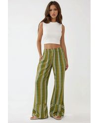 Hiccup - Wide Leg Printed Relax Pants - Lyst
