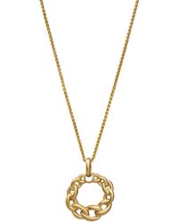 Orphelia - 'Estelle' 925 Sterling Chain With Pendant - Lyst