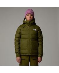 The North Face - First Turn Down Jacket Forest Nylon - Lyst