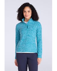 Mountain Warehouse - 'Snowdon' Fleece Top Half Zip Breathable Quick Dry Sweater - Lyst