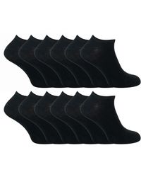 Sock Snob - 12 Pair Multipack Quarter Trainer Socks - Lyst