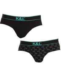 Kisses&Love - Pack-2 Slips Funny Breathable Fabric Kl2006 - Lyst