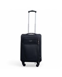 Infinity Leather - Expandable Soft Shell Cabin Suitcase 50.5 X 37 X 26 Cm Luggage Suitable For Easyjet, Ryanair - Lyst