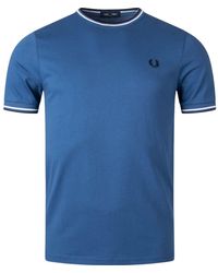 Fred Perry - Twin Tipped T-Shirt - Lyst