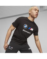 PUMA - Bmw M Motorsport Ess Logo T-Shirt - Lyst
