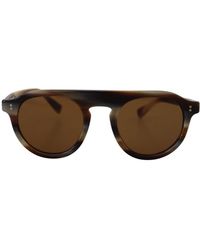 Dolce & Gabbana - Jazz Tortoise Oval Sunglasses With 100% Uv Protection - Lyst