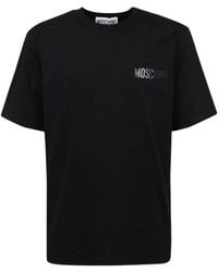 Moschino - Logo Patch T-Shirt Cotton - Lyst