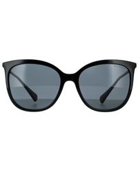 Ralph Lauren - By Butterfly Shiny Dark Polarized Sunglasses - Lyst