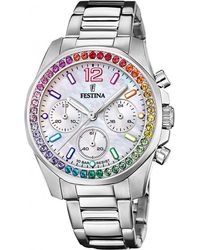 Festina - F20606-2 Ladies Boyfriend Watch - Lyst