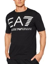 Armani - Ea7 6Kpt23 T Shirt Emporio Summer Casual Cotton Top Tee - Lyst