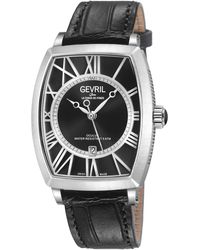 Gevril - Automatic Oculus Sellita Sw200 Movement, Two Layered Dial, Handmade Italian Leather Strap - Lyst