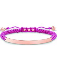 Thomas Sabo - Lba0065-597-9-L19V Ladies Bracelet - Lyst