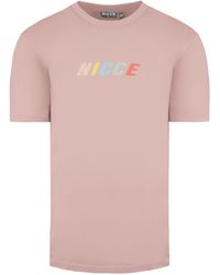 Nicce London - Round Neck Short Sleeve Myriad T-Shirt 211 1 09 09 0339 Cotton - Lyst