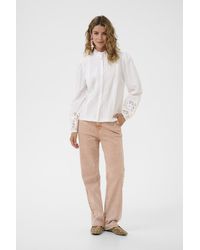 Cream - Overhemd Met Lang Mouwen Crchloe Overhemd Met Lang Mouwen Regular Fit - Lyst