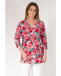 Seasalt - Floral Bloom Tunic Top Cotton - Lyst