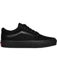 Vans - "Old Skool" Schuhe Für Damen, Wildleder, Plattform-Absatz (Dreifaches) - Lyst