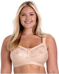 Miss Mary Of Sweden - 2393 Lovely Lace Non Wired Support Bra - Lyst