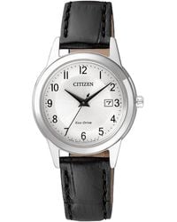 Citizen - Watch Fe1081-08A Leather - Lyst