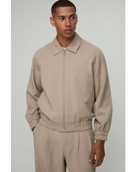 BoohooMAN - Tailored Co-Ord Regular Fit Trucker Jacket - Lyst