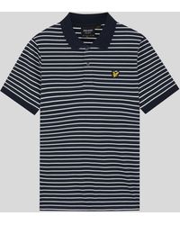Lyle & Scott - Pique Breton Polo Shirt - Lyst