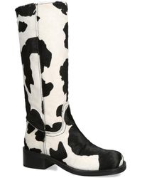 Steve Madden - Leather Riggs Boot Cows - Lyst
