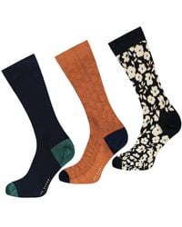 Ted Baker - Becools 3-Pack Assorted Socks - Lyst