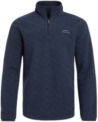 Weird Fish - Errill Textured Eco Friendly Quarter Zip Fleece Top Material_Synthetic - Lyst