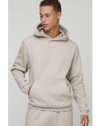 BoohooMAN - Tall Basic Boxy Over The Head Hoodie - Lyst