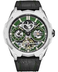 Stuhrling - Dual Time Automatic Navigator 46Mm Skeleton - Lyst