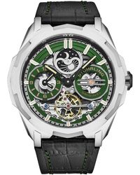Stuhrling - Dual Time Automatic Navigator 46Mm Skeleton - Lyst