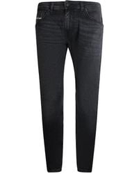 DIESEL - Tepphar-X Faded Denim Pants Cotton - Lyst