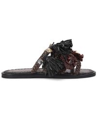 KG by Kurt Geiger - Leather Roxie Sandals - Lyst