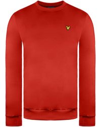 Lyle & Scott - Long Sleeve Crew Neck Golf Tech Midlayer Ml1259G Z146 - Lyst