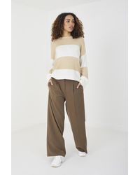 Brave Soul - 'Dell' Striped Lightweight Knitted Jumper - Lyst