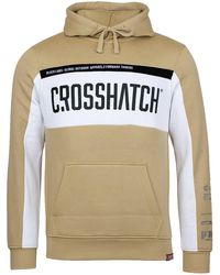 Crosshatch - Panel Hoodie Cotton - Lyst