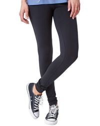 Roman - Stretch Plain Elastic Waist Leggings - Lyst