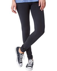 Roman - Stretch Plain Elastic Waist Leggings - Lyst