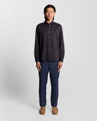 Lyle & Scott - Sharkskin Pleated Trousers - Lyst