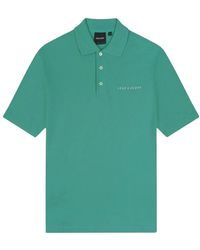 Lyle & Scott - Plain Embroidered Logo Wilton Polo Shirt Cotton - Lyst