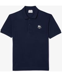 Lacoste - "L.12.12" Poloshirt Für Herren/Damen Klassisch (Dunkles Marineblau) - Lyst
