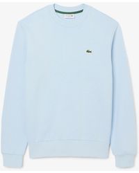 Lacoste - Crew Neck Sweatshirt Cotton - Lyst