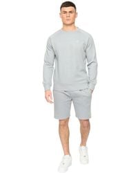 Crosshatch - Cresswill Sweatshirt (Steel) - Lyst