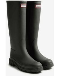 HUNTER - Downpour Tall Rubber Wellington Boots - Lyst