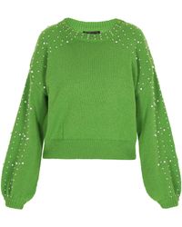 faina - Jumper Groente - Lyst